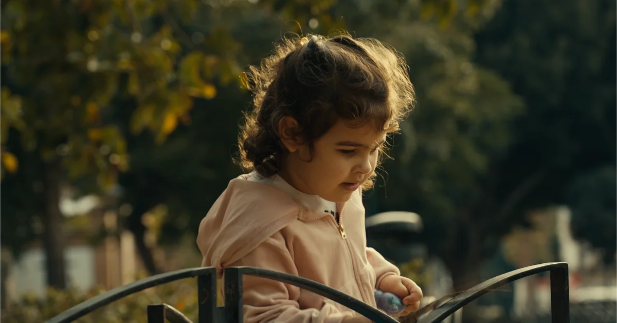 Anna in the Playground